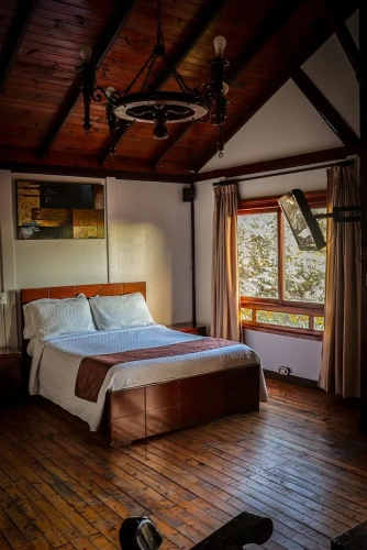 Superior Double room with balcony and with mountain view