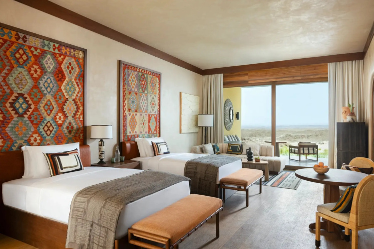 Wadi Twin room
