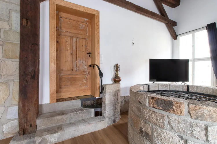 Ferienwohnung mit Brunnen