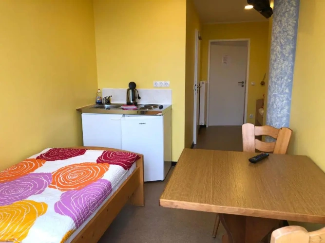Standard Twin room with balcony and with view