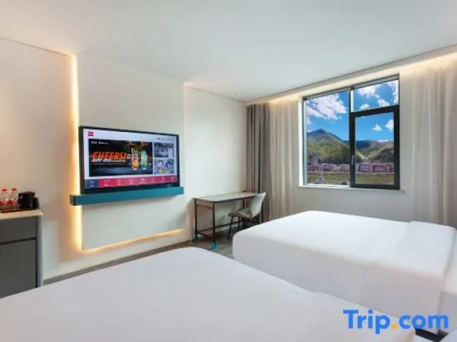 Standard Twin room with mountain view