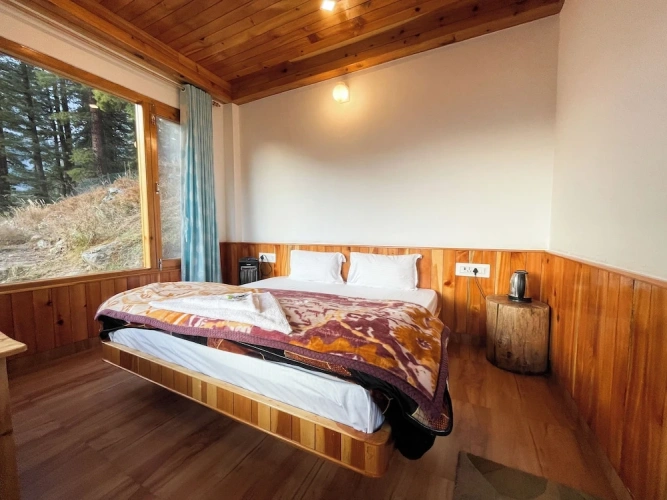 Standard Double room with balcony and with mountain view