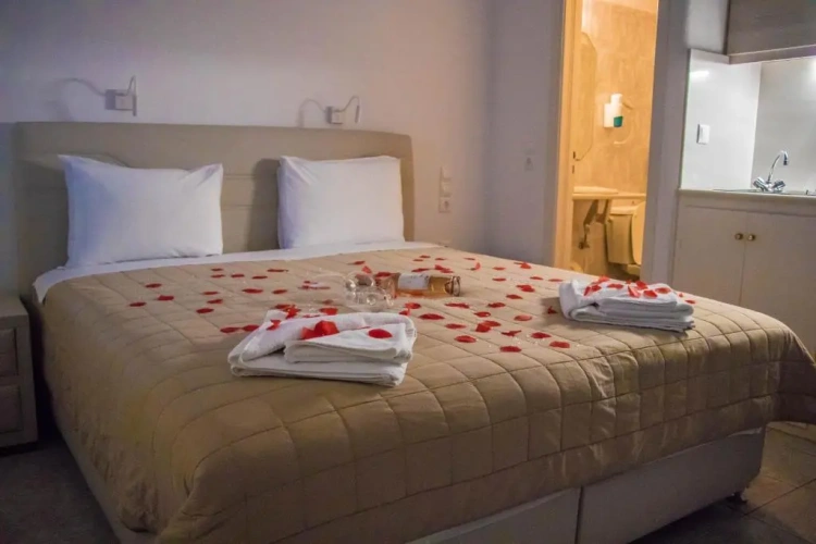 Standard Double room with partial sea view
