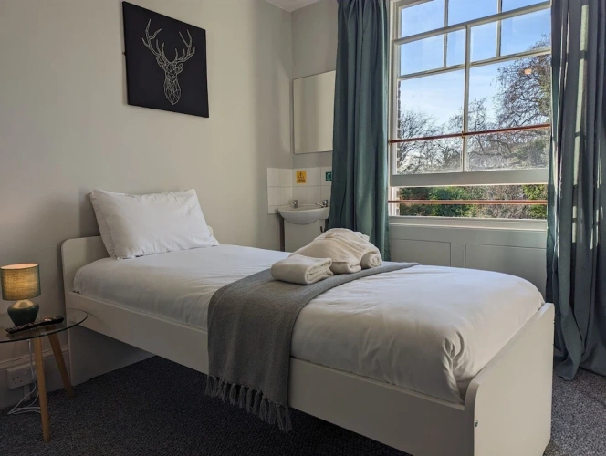 Economy Single room with garden view