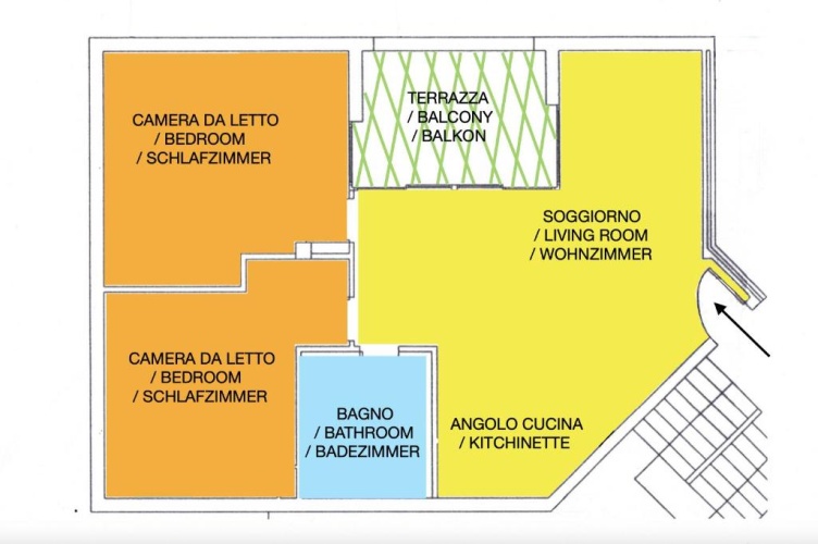 2 Bedrooms Apartment
