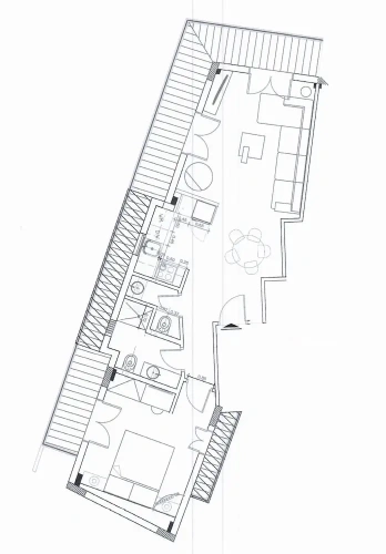 1 Bedroom Apartment with balcony