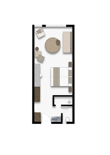 Standard room with balcony