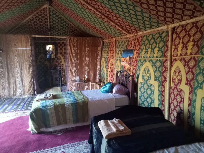 Night Desert Camp