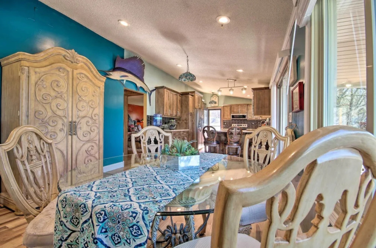 Lake Views: Waterfront Sunrise Beach Home!
