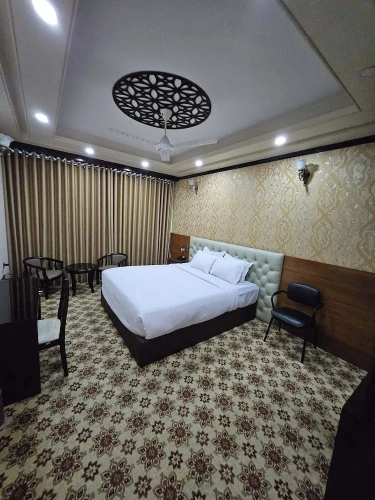 Deluxe Double room with balcony and with land view