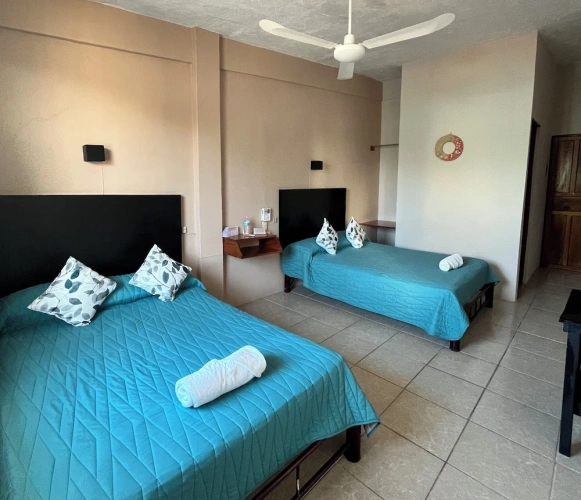 Standard Quadruple room with balcony