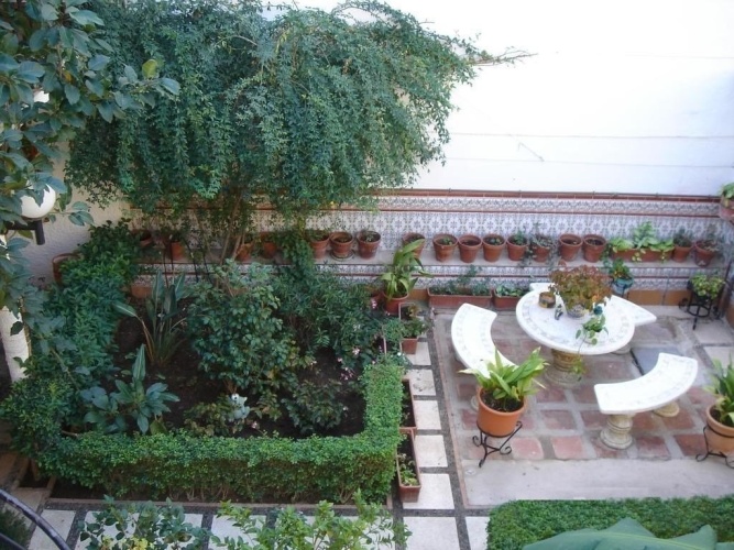 Outside