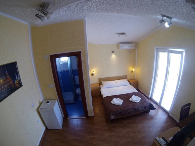 Classic Double room with balcony and with garden view