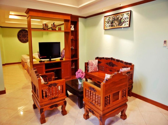 Superior Family room with balcony and with view