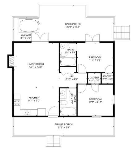 2 Bedrooms Standard room