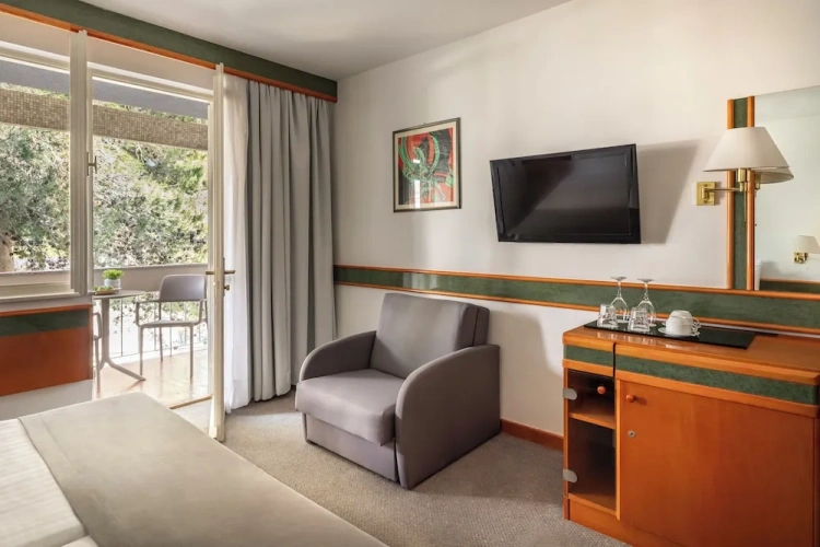 Superior Double room with balcony and with garden view