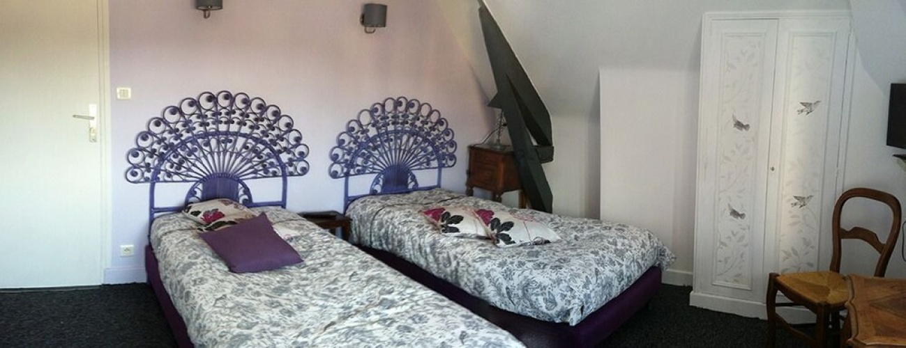 Standard Twin room with city view
