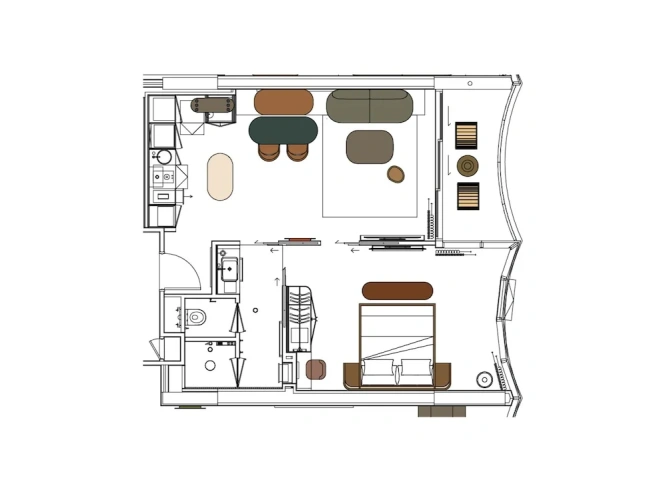 Suite with balcony