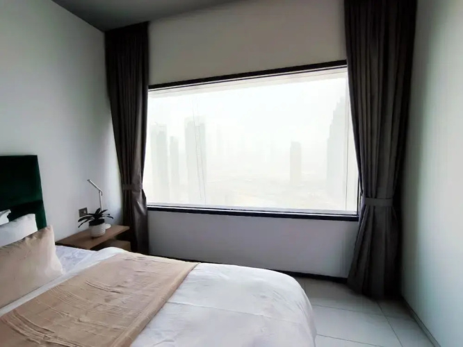 SuperHost- Bright&Stylish 1BR-Index Tower-Burj View