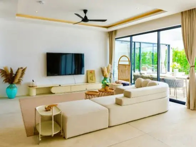5House:A luxury beachfront villa on Samui