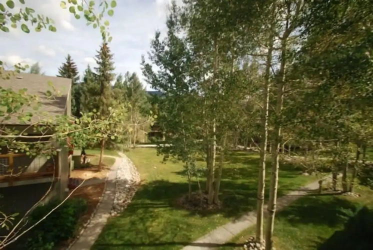 Outside