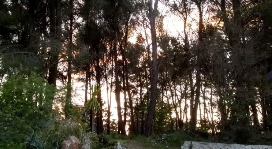 Outside