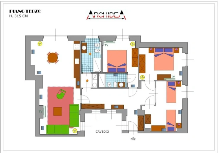 3 Bedrooms Apartment