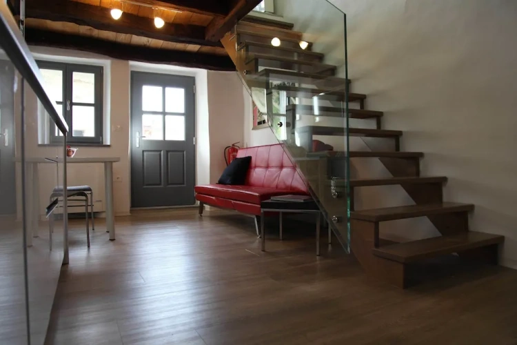 Twin Apartment with balcony and with courtyard view