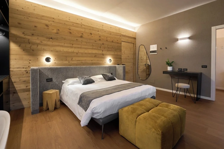 1 Bedroom Deluxe Double room with balcony and with mountain view
