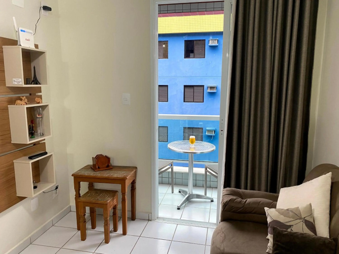 Apartamento ensolarado e confortável