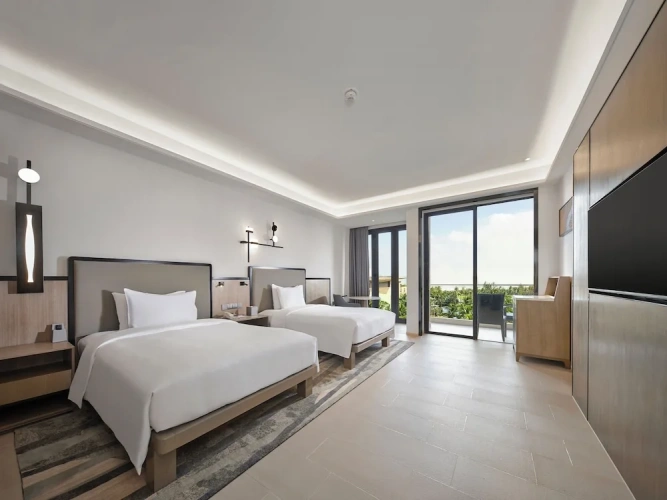Deluxe Double room with balcony and with ocean view