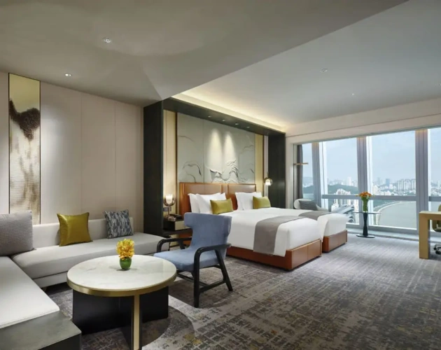 Premium Twin room with partial sea view