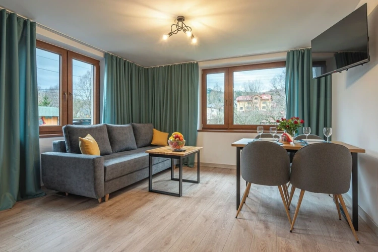 1 Bedroom Comfort Apartment with balcony and with mountain view