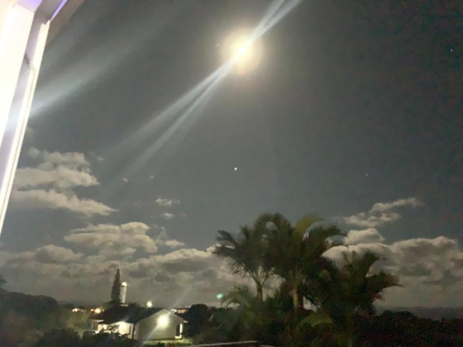 Outside