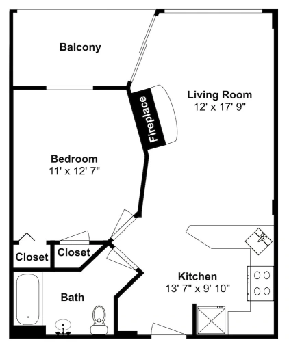 1 Bedroom Standard room