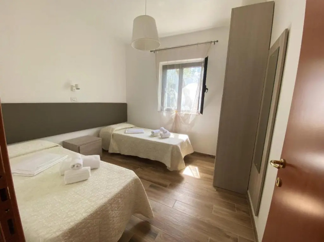2 bedrooms appartement with shared pool jacuzzi and enclosed garden at Vieste