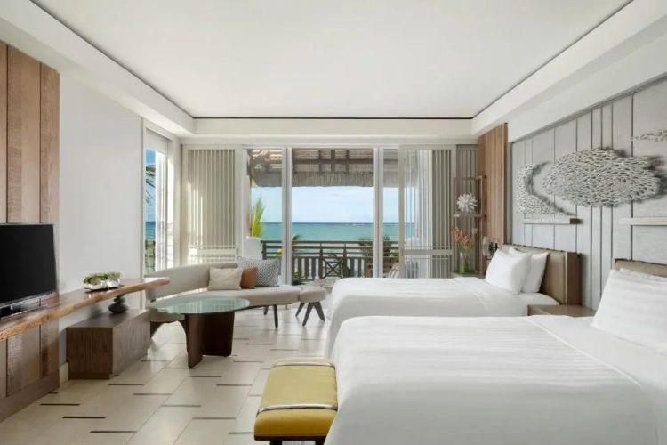 Frangipani Twin Junior Suite with ocean view