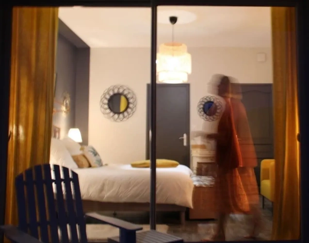 Standard Double room with balcony and with garden view