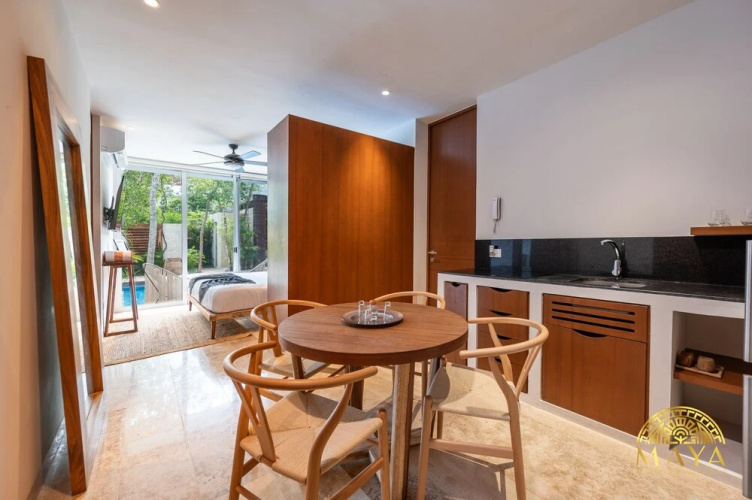 NHOA 107A Lux 2BR Condo Pool access in Aldea Zama