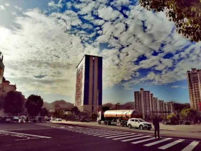 Outside