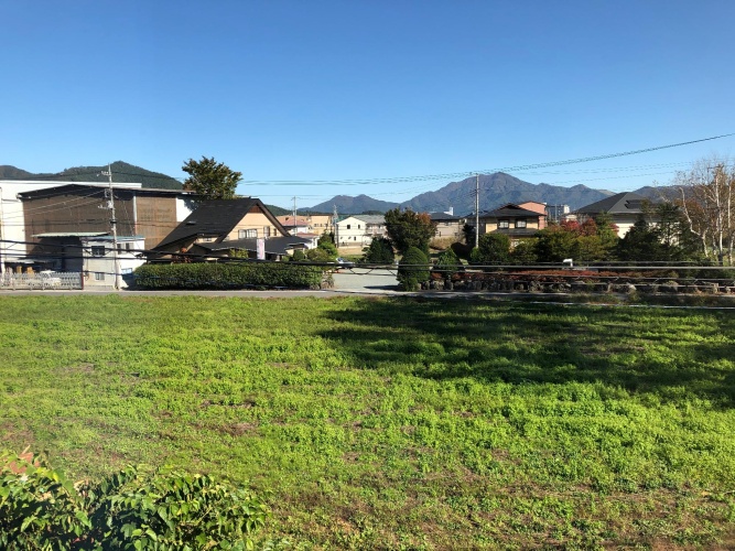 Outside