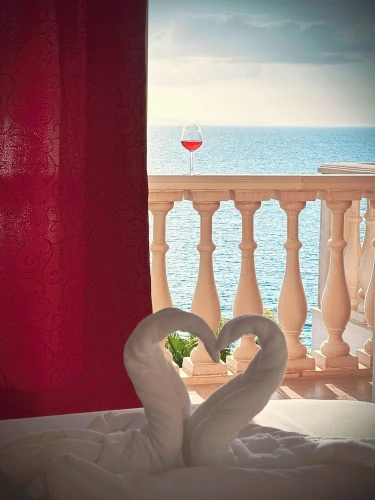Standard Double room with balcony and with sea view