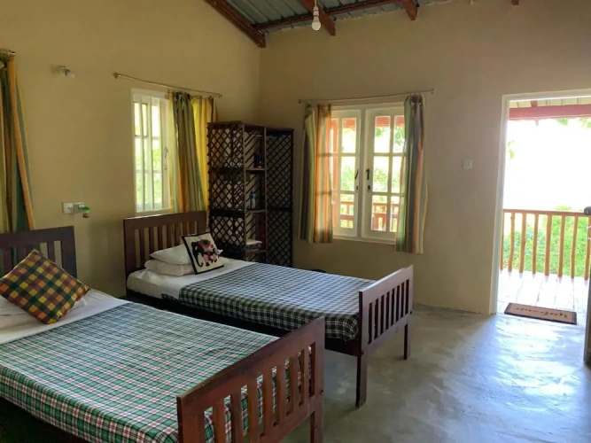 1 Bedroom Deluxe room with balcony and with garden view