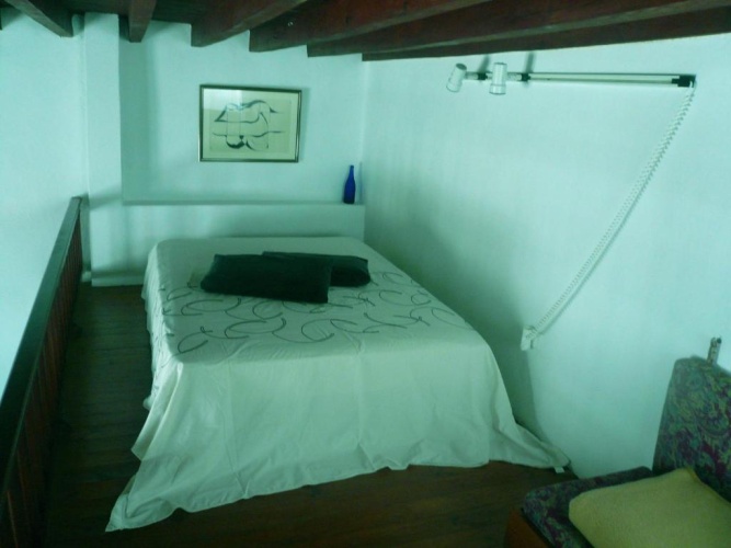 Studio with park view
