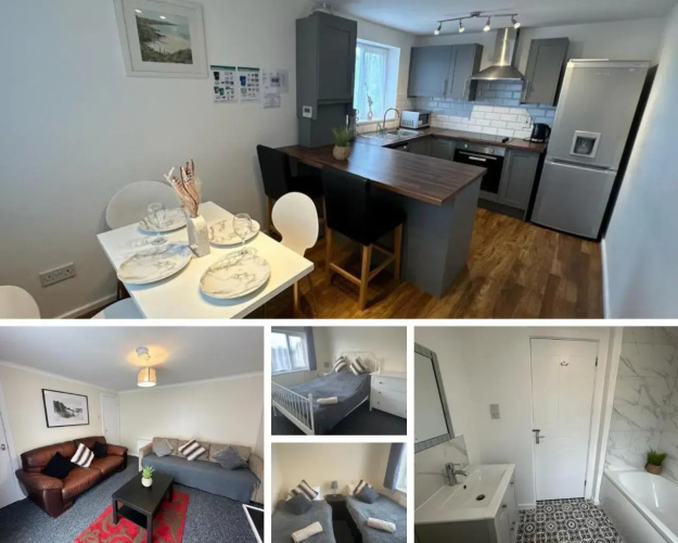 3 Bedroom House for Corporate Stays in Kettering