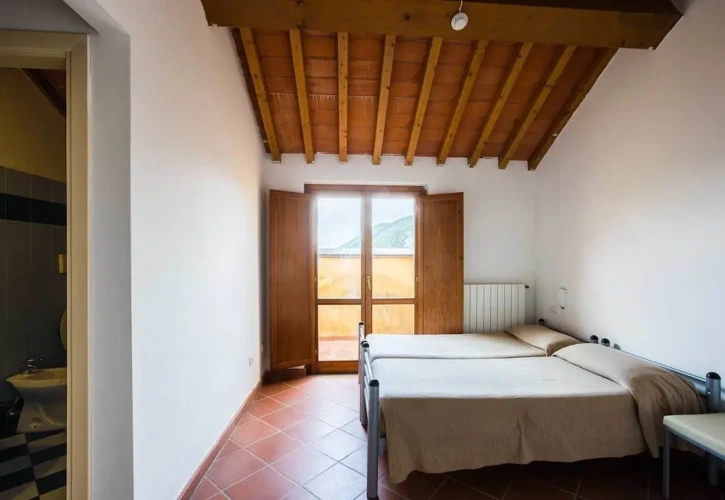 Comfort Double room with balcony and with land view