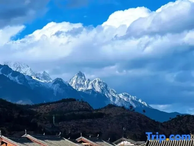 Outside