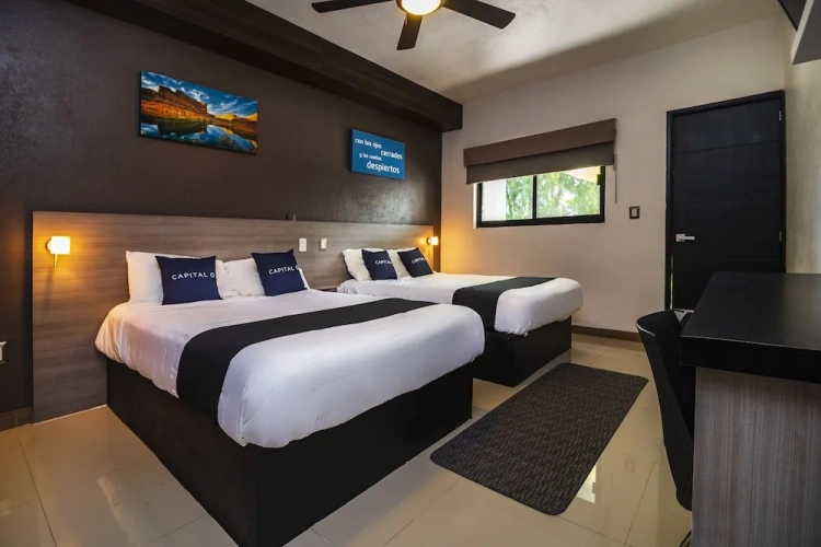 Standard Quadruple room with balcony