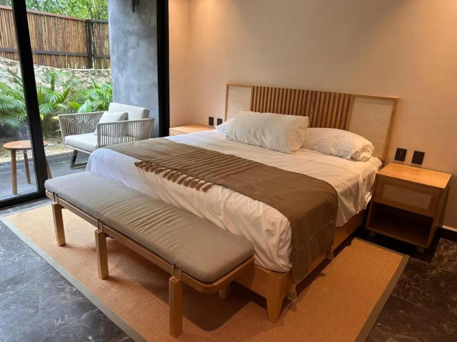 Lovely 2Bedroom apartment serviced + pool & garden