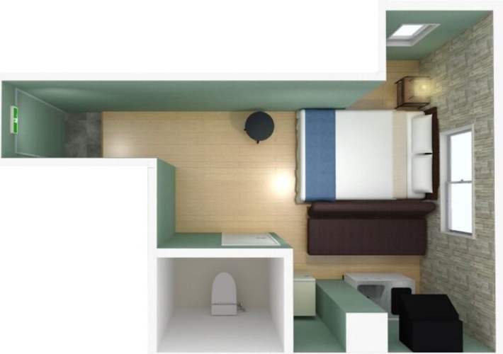 Guest rooms